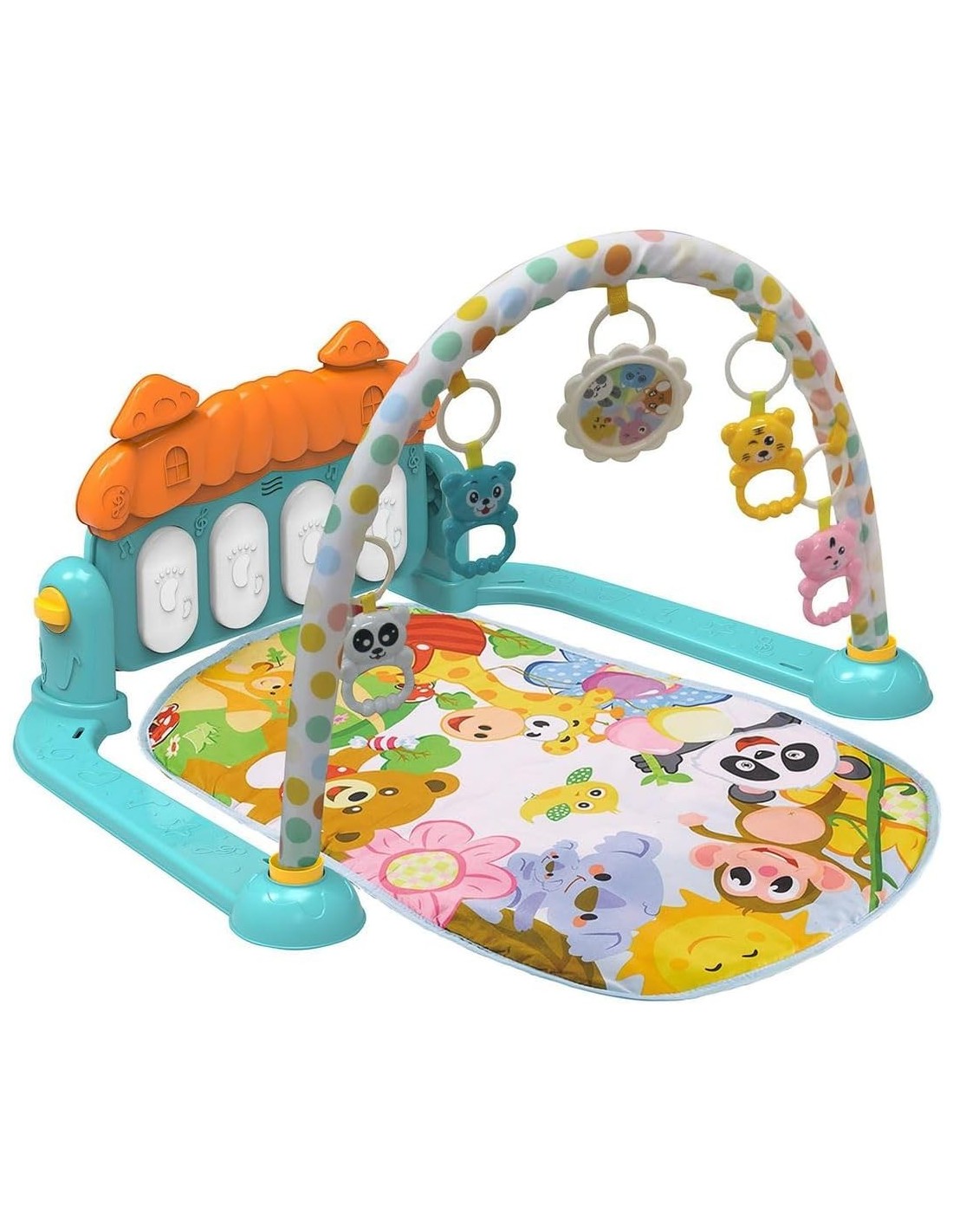 INFANZIA: vendita online PALESTRINA, ZOO PARTY, BLU, CON PIANO, GIOCO 3 IN 1 in offerta
