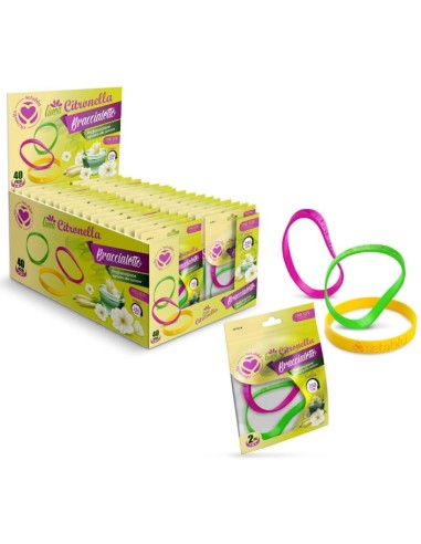 BLIST 2 BRACCIALI CITRONELLA 02378