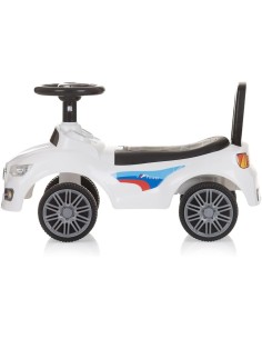 BICI - PRIMI PASSI - AUTO: vendita online AUTO CAVALCABILE, BAMBINI, SPRINTER, BIANCO, CON MUSICA, SPAZIO SOTTO SEDILE in off...