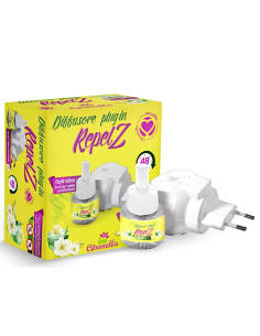 DIFFUSORE 03420 PLUG IN REPELZ CITRONELLA