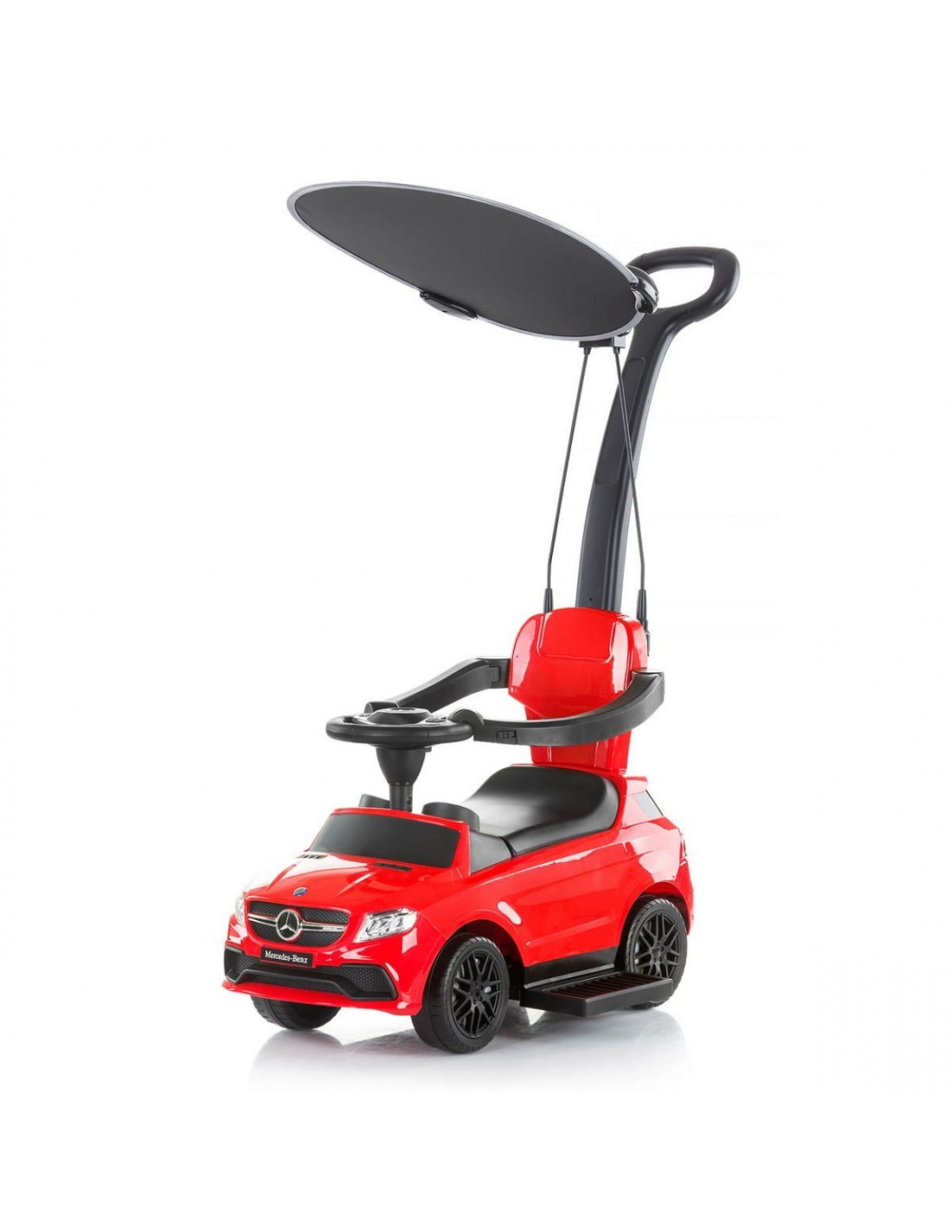 BICI - PRIMI PASSI - AUTO: vendita online AUTO CAVALCABILE MERCEDES AMG GLE63 ROSSA CON CAPPOTTINA in offerta