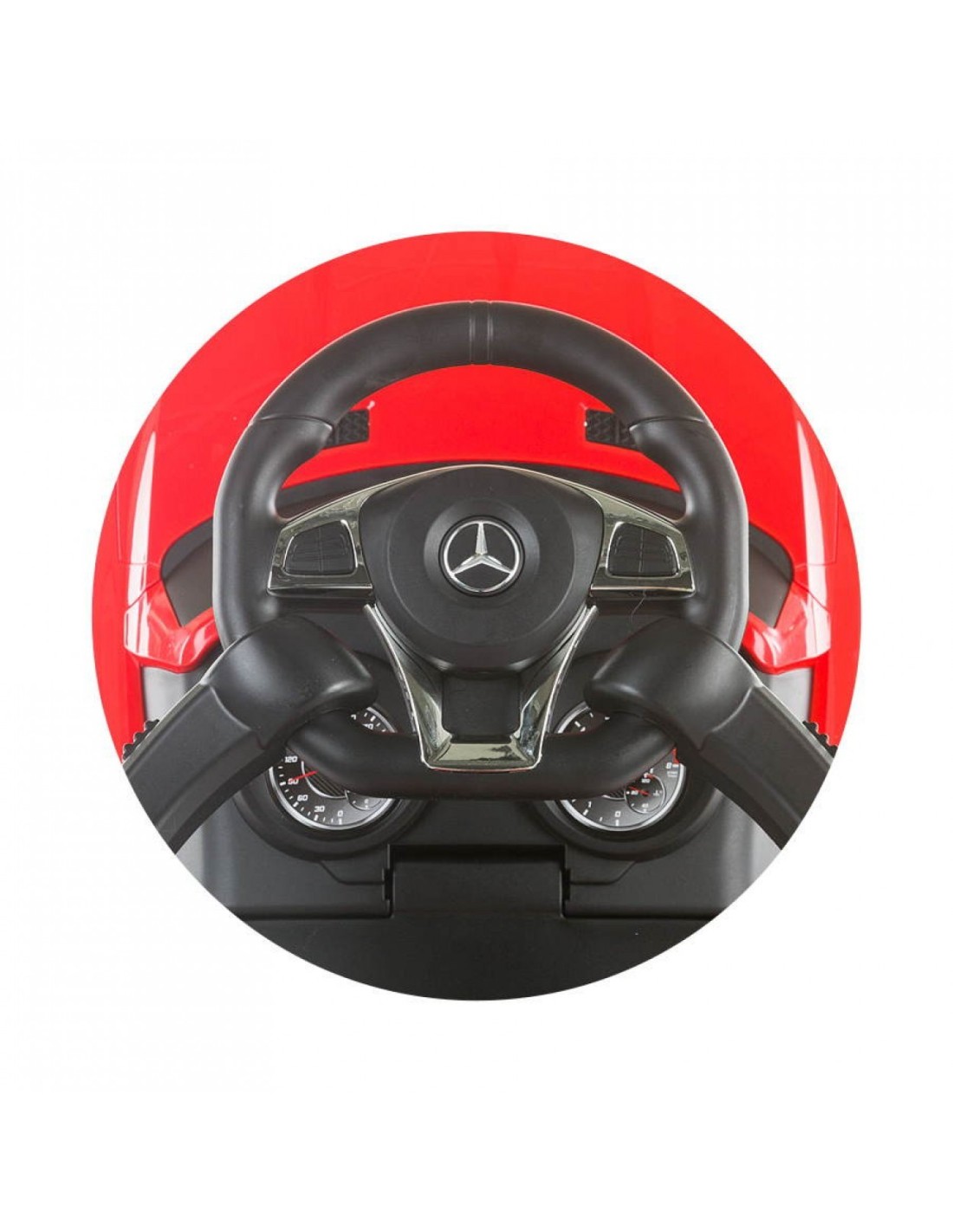 BICI - PRIMI PASSI - AUTO: vendita online AUTO CAVALCABILE MERCEDES AMG GLE63 ROSSA CON CAPPOTTINA in offerta