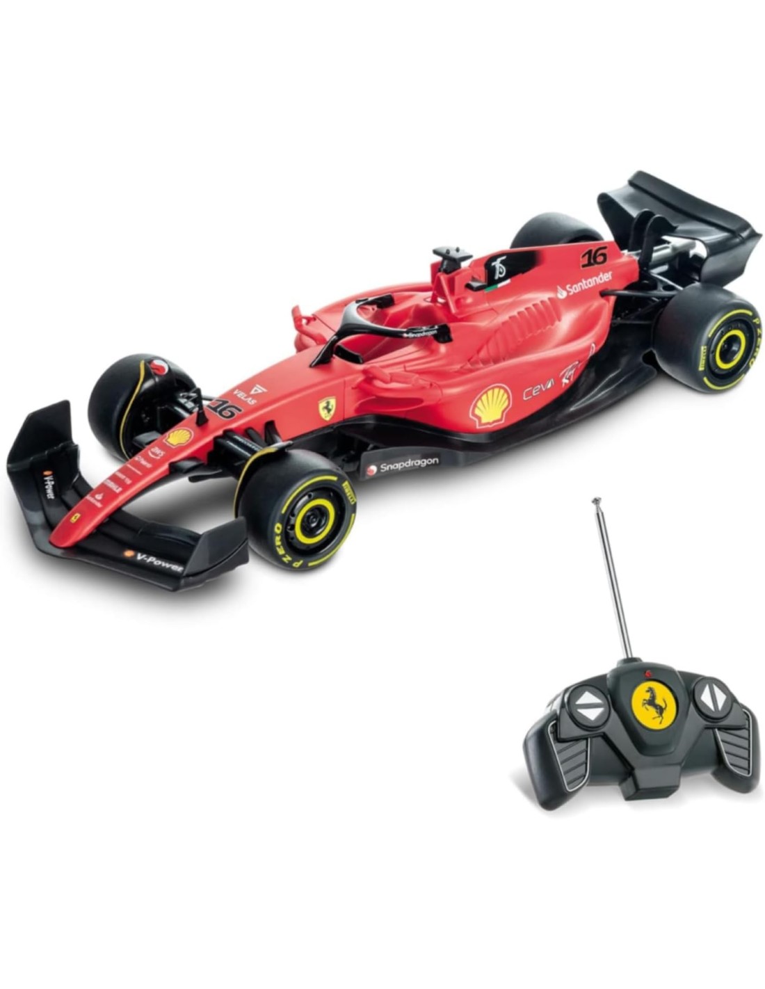 GIOCHI BOY: vendita online FERRARI F1-75, AUTO RADIOCOMANDATA, FORMULA UNO, SCALA 1:18, 2.4 GHZ, ROSSO in offerta
