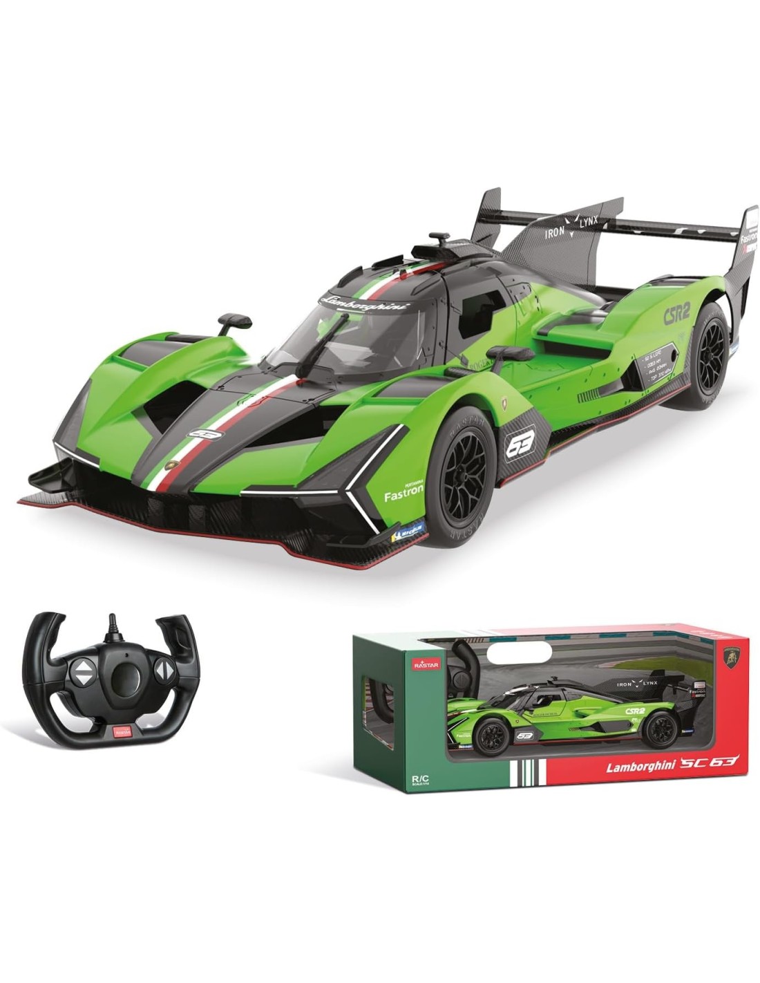 GIOCHI BOY: vendita online AUTO RADIOCOMANDATA, LAMBORGHINI SC63 R/C 1:14 in offerta