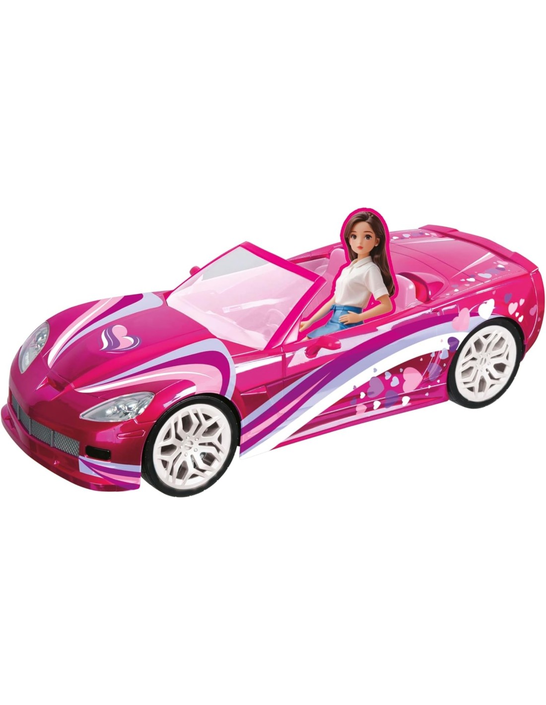 Chic Car Giocattolo Scala 1:10 2 Posti per 2 Bambole | Shop in Casa