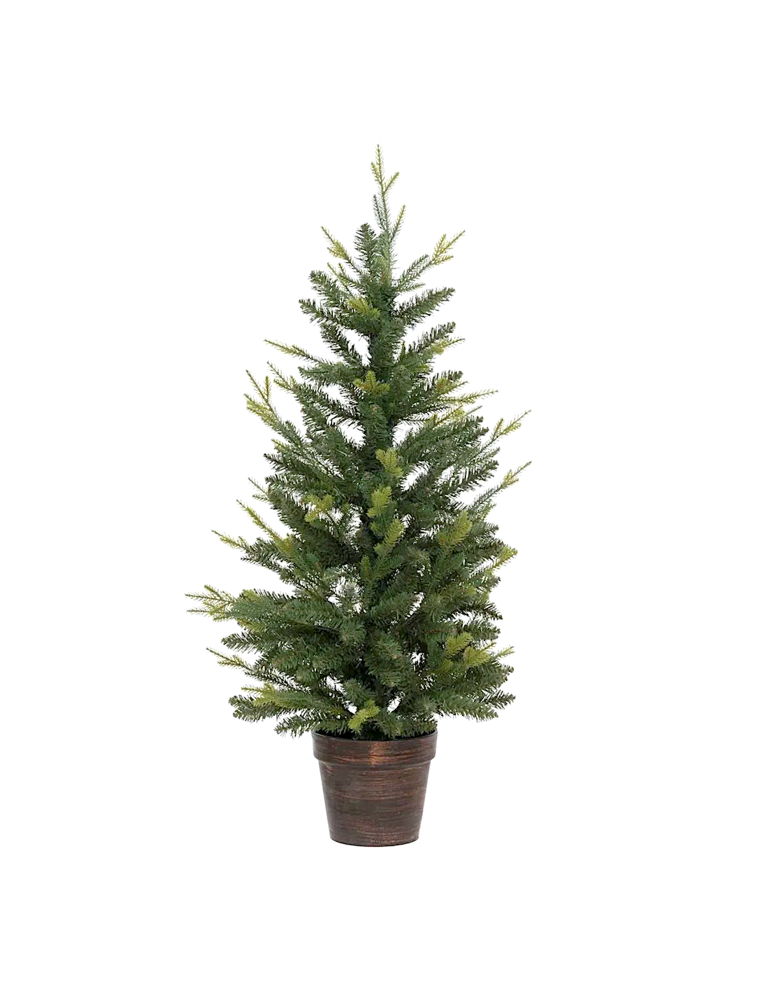 ALBERO DI NATALE HELSINKI 100CM DIAM.51CM VERDE IN VASO