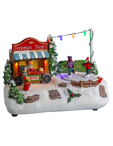 GIOSTRINE E VILLAGGI: vendita online Villaggio di Natale Fééric Lights & Christmas Noleggio Pattini, decorazione luminosa con...