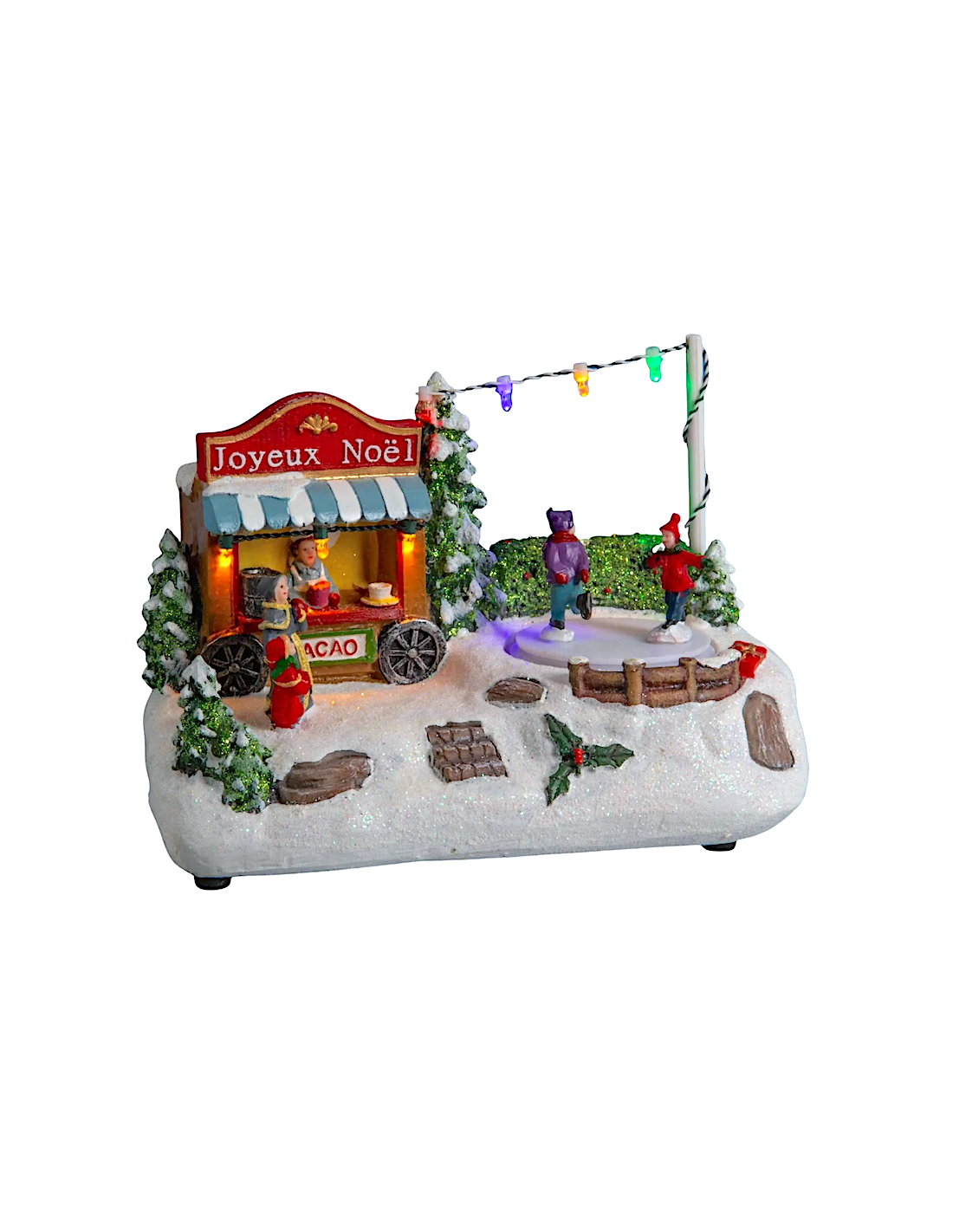 GIOSTRINE E VILLAGGI: vendita online Villaggio di Natale Fééric Lights & Christmas Noleggio Pattini, decorazione luminosa con...