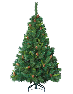 ALBERO DI NATALE ROYAL MAJESTIC 240CM DIAM.142CM VERDE