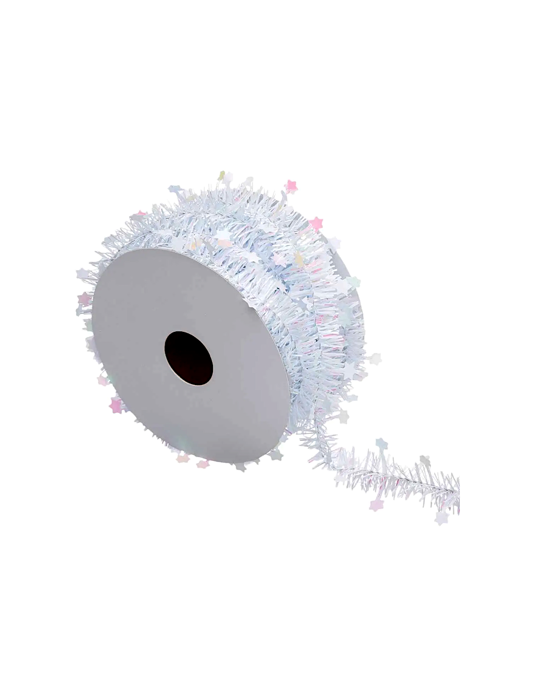 LUCI DI NATALE: vendita online Ghirlanda di Natale con Stelle in PVC 3 Metri, Decorazione Brillante per Albero e Casa, Rotolo...