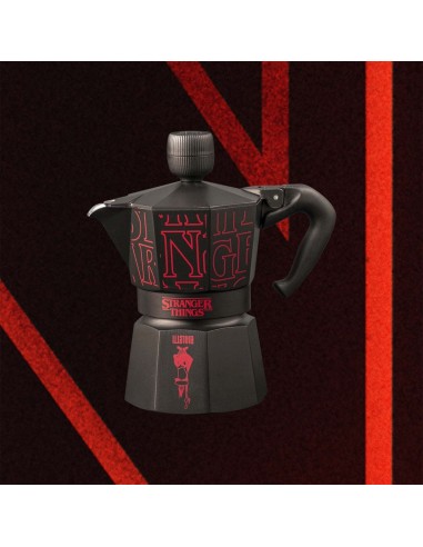 CAFFETTIERE E BOLLITORI: vendita online Bialetti Moka Express 3 tazze Stranger Things – Capsule Collection Ufficiale Netflix ...