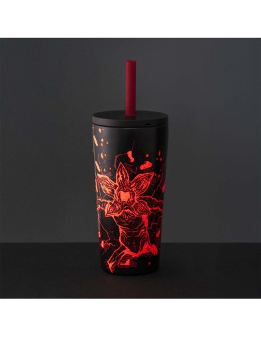 THERMOS E PORTAVIVANDE: vendita online Bialetti Stranger Things Tumbler con Cannuccia – Capsule Collection Ufficiale Netflix ...