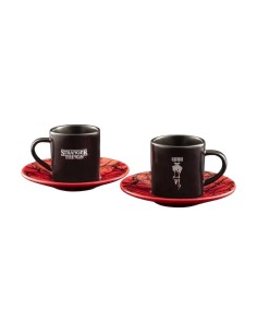 TAZZE CAFFE' E LATTE: vendita online Bialetti Stranger Things Set 2 Tazzine con Piattini Termo-Sensibili – Capsule Collection...