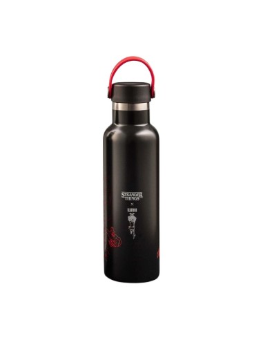THERMOS E PORTAVIVANDE: vendita online Bialetti Stranger Things Bottiglia Termica 600ml – Capsule Collection Ufficiale Netfli...