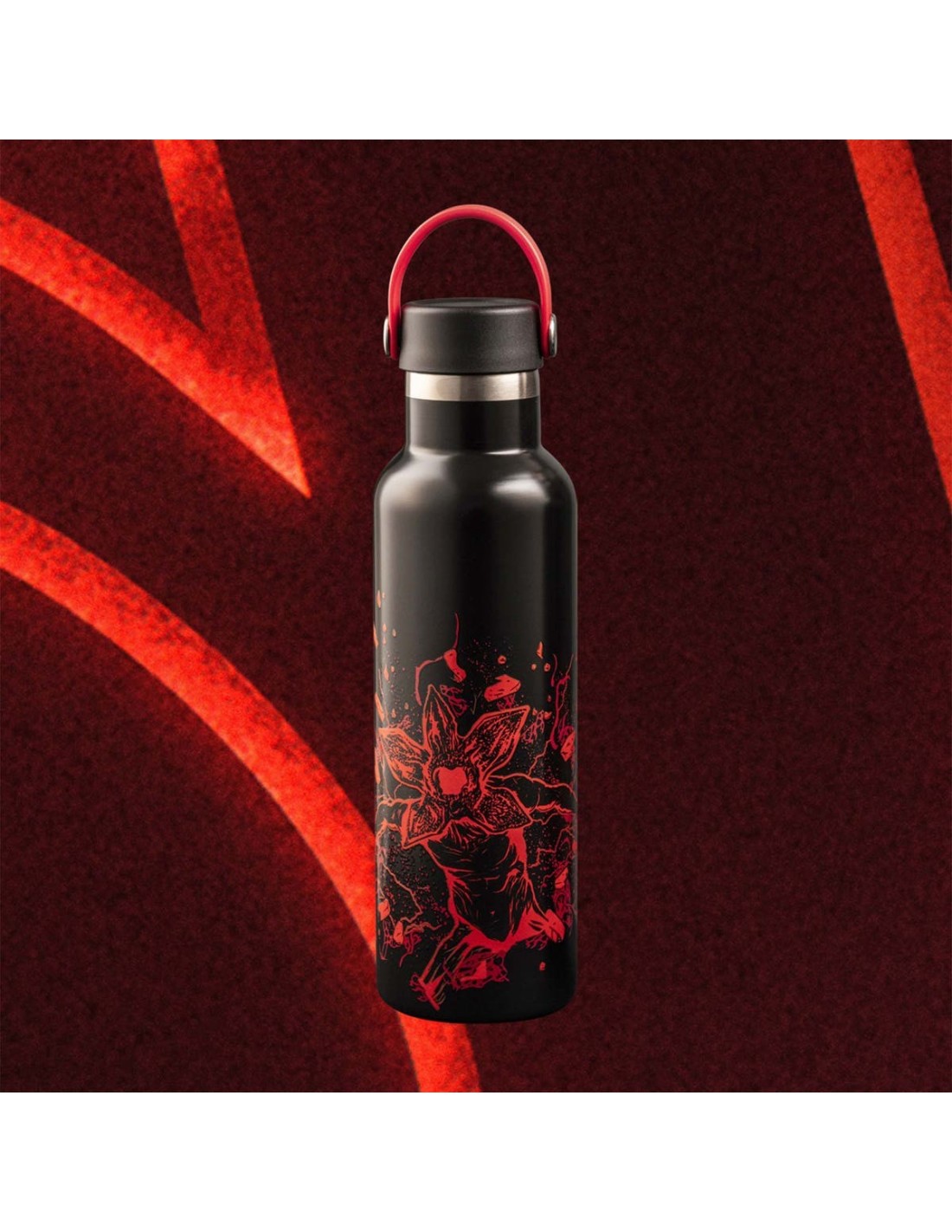 THERMOS E PORTAVIVANDE: vendita online Bialetti Stranger Things Bottiglia Termica 600ml – Capsule Collection Ufficiale Netfli...