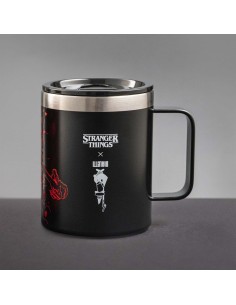 TAZZE CAFFE' E LATTE: vendita online Bialetti Stranger Things Mug con Manico e coperchio 420ml – Capsule Collection Ufficiale...
