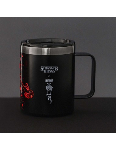 TAZZE CAFFE' E LATTE: vendita online Bialetti Stranger Things Mug con Manico e coperchio 420ml – Capsule Collection Ufficiale...