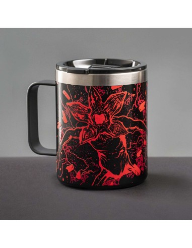 TAZZE CAFFE' E LATTE: vendita online Bialetti Stranger Things Mug con Manico e coperchio 420ml – Capsule Collection Ufficiale...