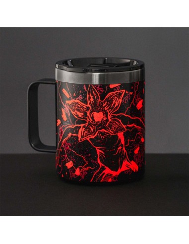 TAZZE CAFFE' E LATTE: vendita online Bialetti Stranger Things Mug con Manico e coperchio 420ml – Capsule Collection Ufficiale...