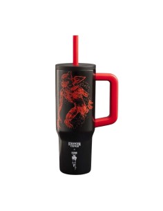 THERMOS E PORTAVIVANDE: vendita online Bialetti Stranger Things Tumbler con Manico e Cannuccia 900ml – Capsule Collection Uff...