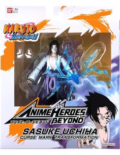 GIOCATTOLO PUBBLICIZZATO: vendita online ANIME HEROES SASUKE 17CM CURSE MARK in offerta