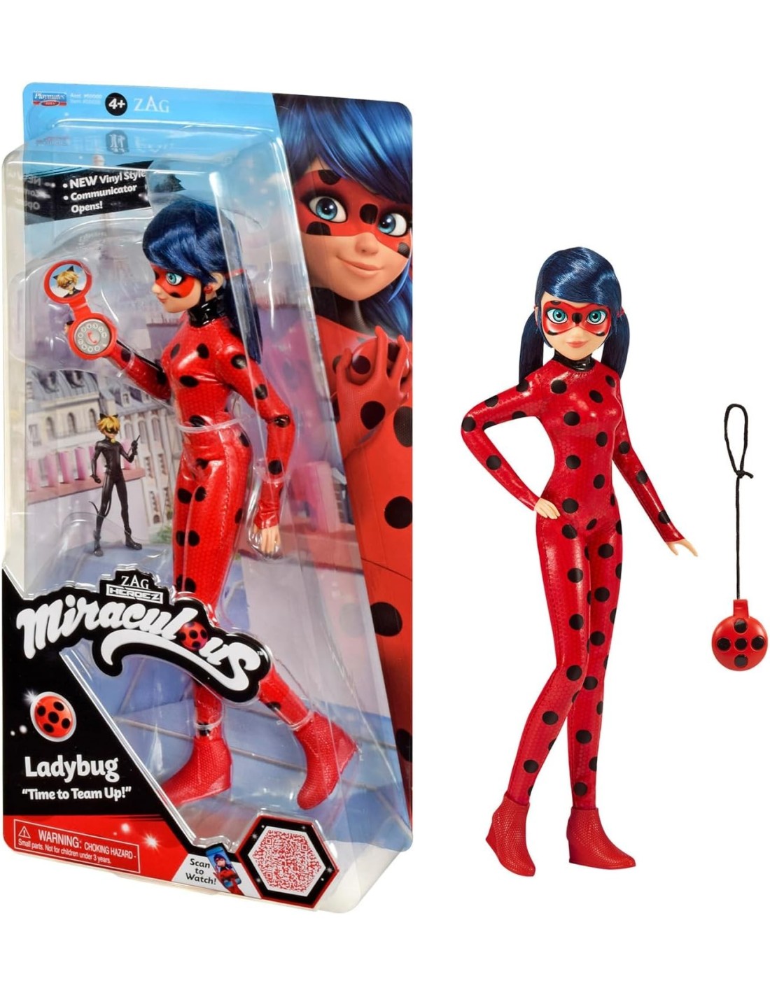 GIOCATTOLO PUBBLICIZZATO: vendita online MIRACULOUS LADYBUG PERSONAGGIO 26CM in offerta