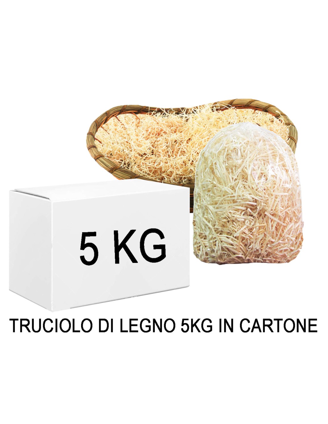 CONF 5KG PAGLIA 910/37083 LEGNO