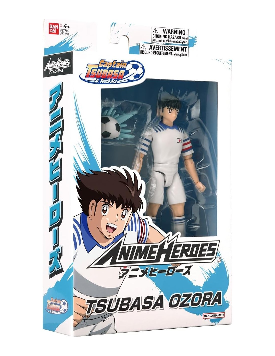 GIOCATTOLO PUBBLICIZZATO: vendita online BANDAI, ANIME HEROES, CAPTAIN TSUBASA, TSUBASA OZORA, FIGURA 17 CM, ACTION FIGURE AR...