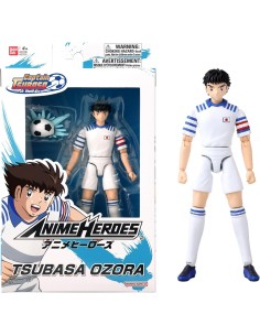 GIOCATTOLO PUBBLICIZZATO: vendita online BANDAI, ANIME HEROES, CAPTAIN TSUBASA, TSUBASA OZORA, FIGURA 17 CM, ACTION FIGURE AR...