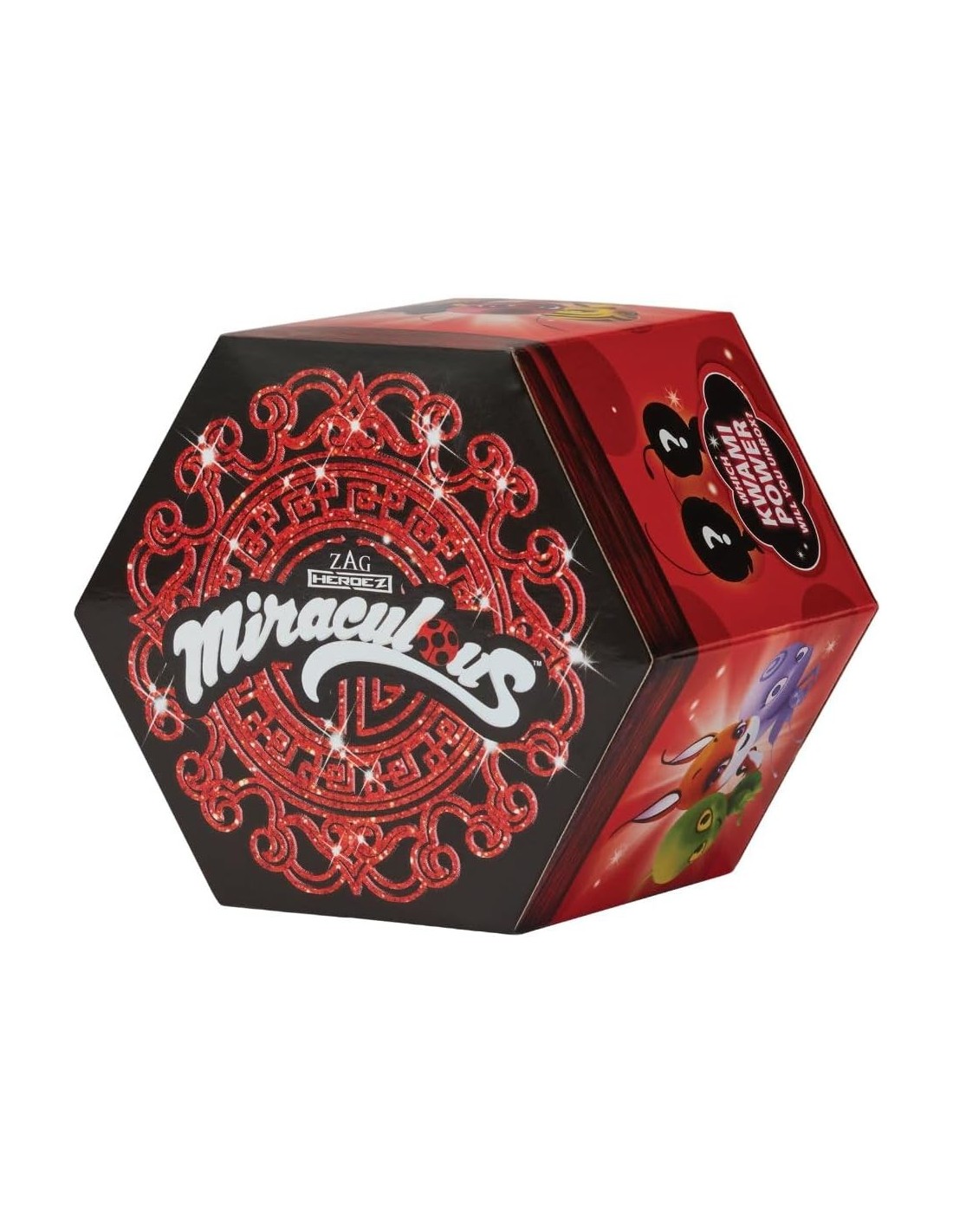 GIOCATTOLO PUBBLICIZZATO: vendita online BANDAI, MIRACULOUS LADYBUG, SCATOLA A SORPRESA KWAMI, MIRACLE BOX, MINI ACTION FIGUR...