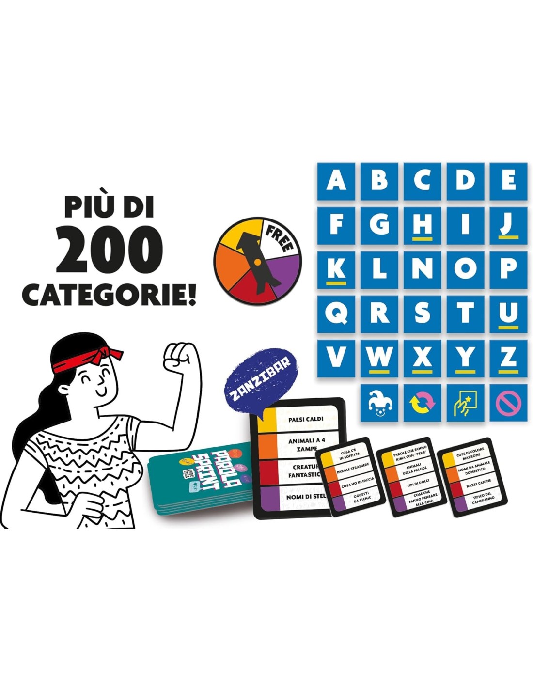 GIOCHI DI SOCIETA'E PUZZLE: vendita online LUDOTECA, PAROLA SPRINT, GIOCO EDUCATIVO, SVILUPPO LINGUAGGIO, GIOCO DA TAVOLO in ...