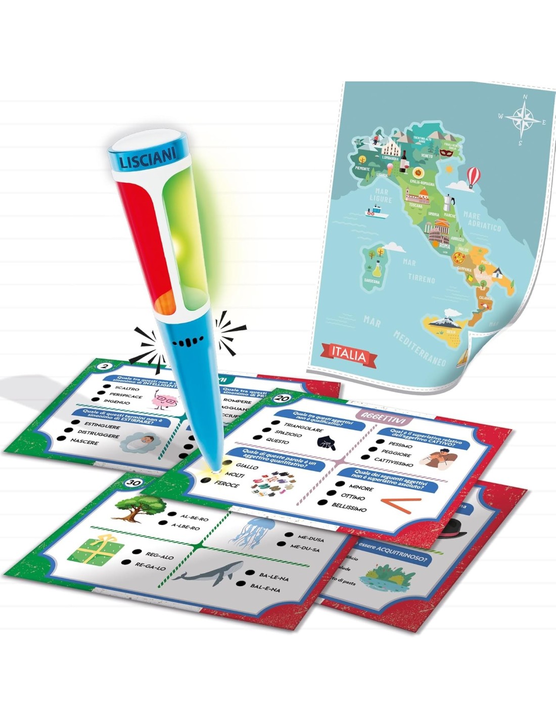 PRESCOLARI: vendita online I'M GENIUS ITALIANO RACCOLTA GIOCHI SMART SCHOOL in offerta