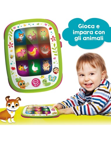 PRESCOLARI: vendita online CAROTINA BABY TAB, TABLET EDUCATIVO, GIOCO INTERATTIVO, BAMBINI in offerta
