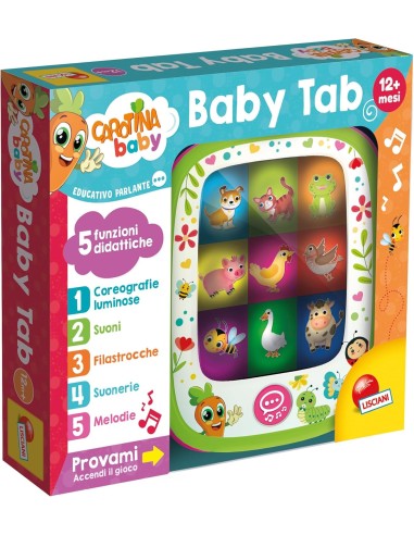 PRESCOLARI: vendita online CAROTINA BABY TAB, TABLET EDUCATIVO, GIOCO INTERATTIVO, BAMBINI in offerta
