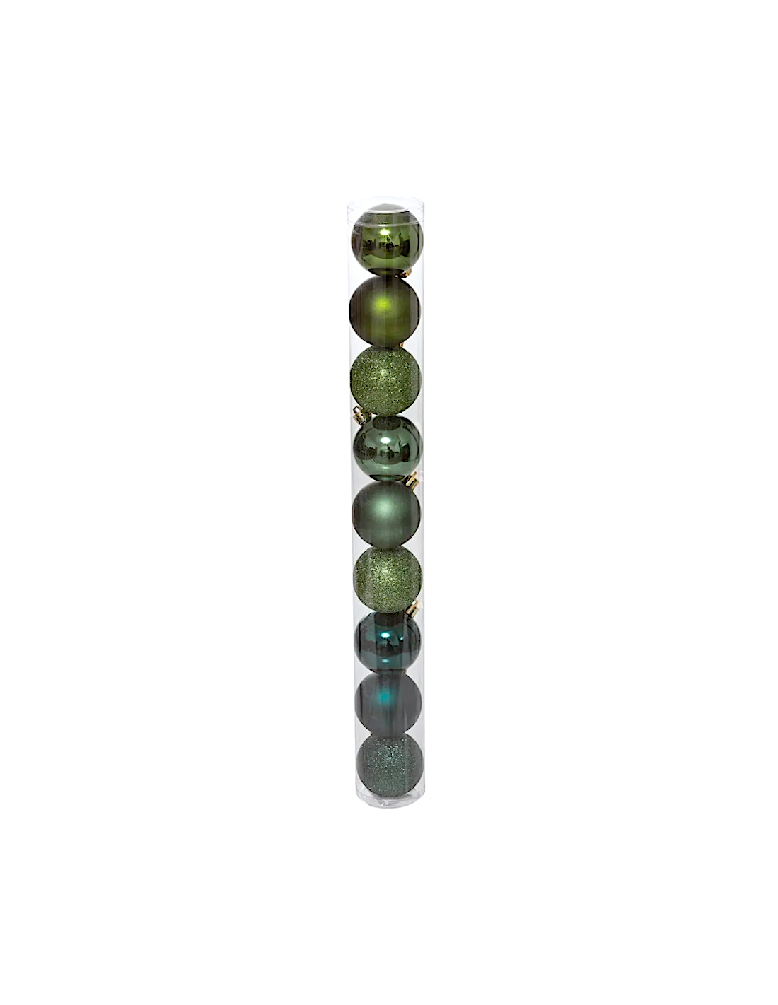 SFERE E PENDAGLI: vendita online Decorazione set 9 palline di Natale verde oliva Ø6cm Feeric Lights & Christmas - La magia di...