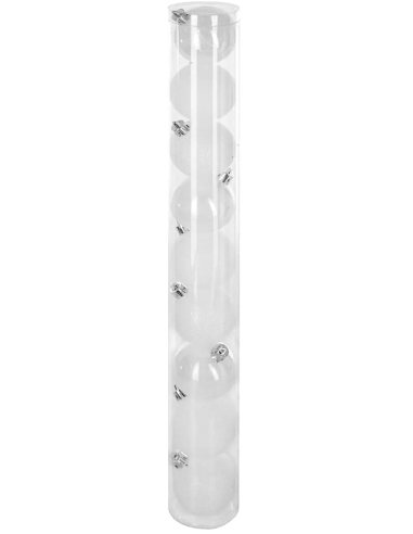 SFERE E PENDAGLI: vendita online Decorazione set 9 palline di Natale bianche Ø6cm Feeric Lights & Christmas - La magia di Nat...
