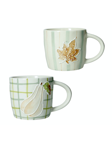 SET 2PZ MUG ZUCCA E VITE BRANDANI