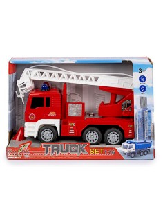 PRESCOLARI: vendita online CAMION POMPIERI LUCI E SUONI 1:16, VEICOLO GIOCATTOLO REALISTICO in offerta