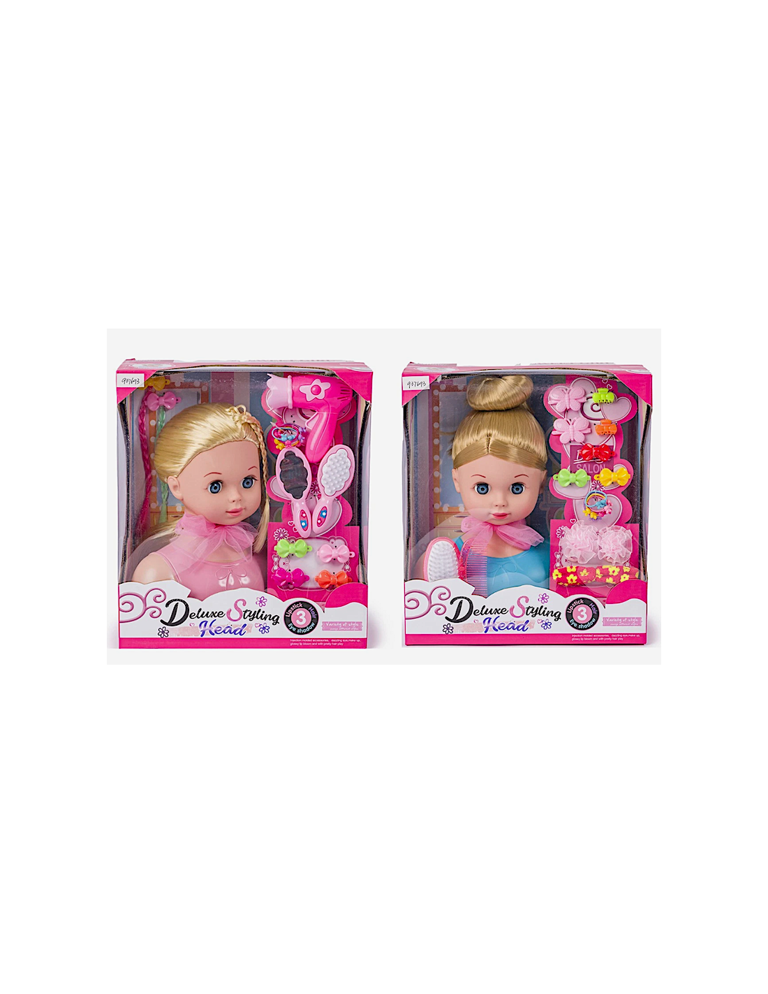 GIOCHI GIRL: vendita online TESTA DI BAMBOLA DA PETTINARE CON ACCESSORI ASSORTITO, GIOCO DI BELLEZZA PER BAMBINE in offerta