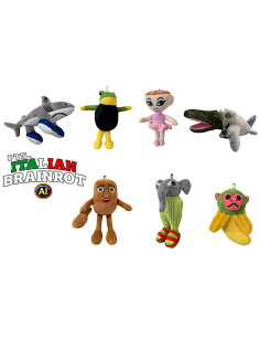 PELUCHE: vendita online ITALIAN BRAINROT PELUCHE 28CM ASSORTITO in offerta