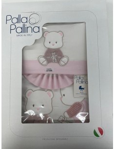 Completo piumone carrozzina Il Dono Rosa | 100% cotone Made in Italy | Shopincasa