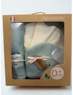 Kit regalo Balloon Agave | 100% cotone Made in Italy | Shopincasa