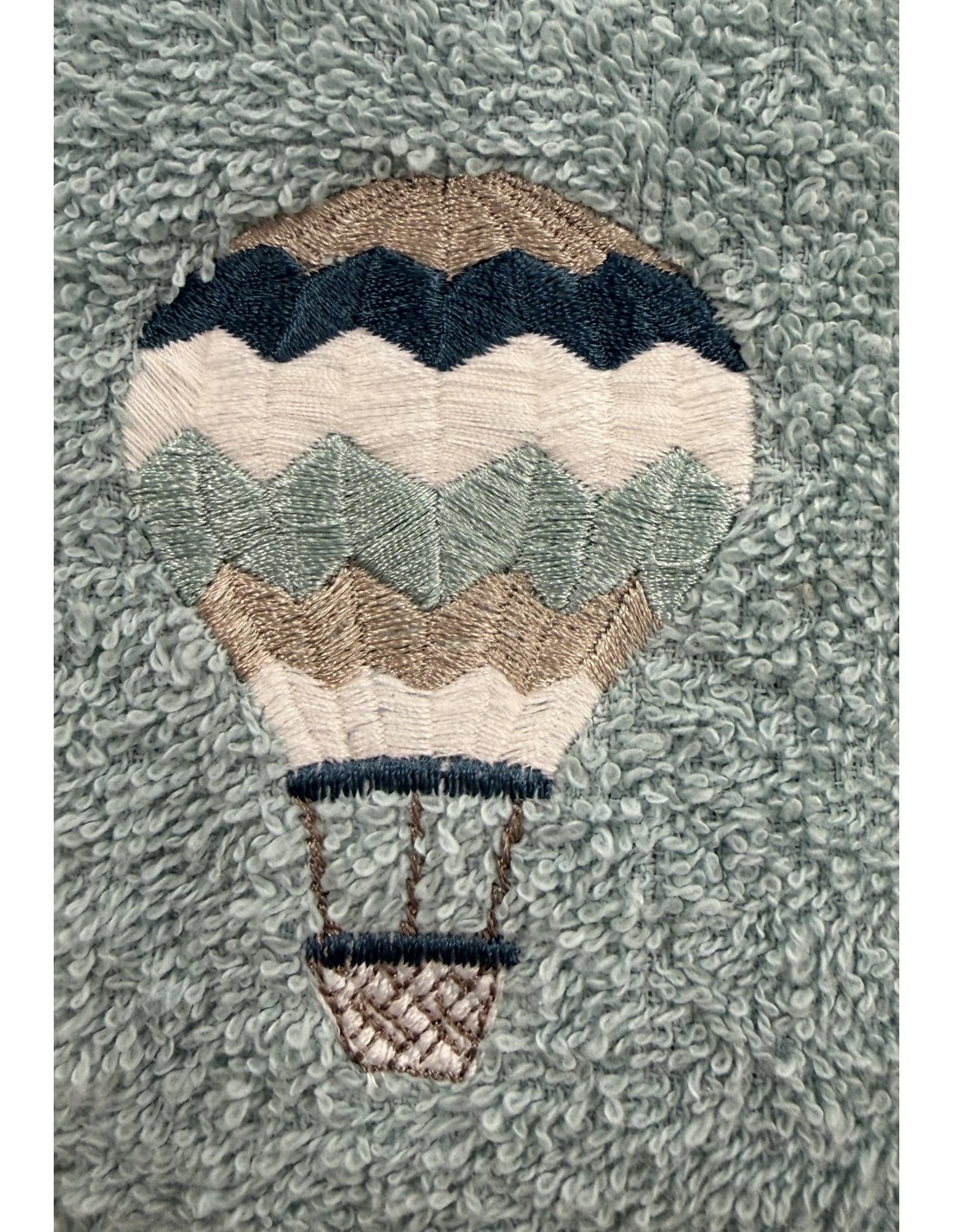 Tris asciugamani Balloon Agave | 100% cotone Made in Italy | Shopincasa