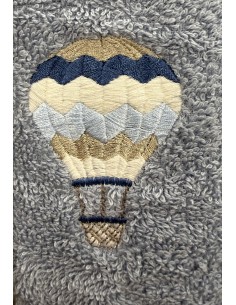 Tris asciugamani Balloon Avio | 100% cotone Made in Italy | Shopincasa