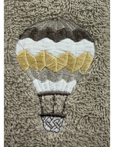 Tris asciugamani Balloon Moka | 100% cotone Made in Italy | Shopincasa