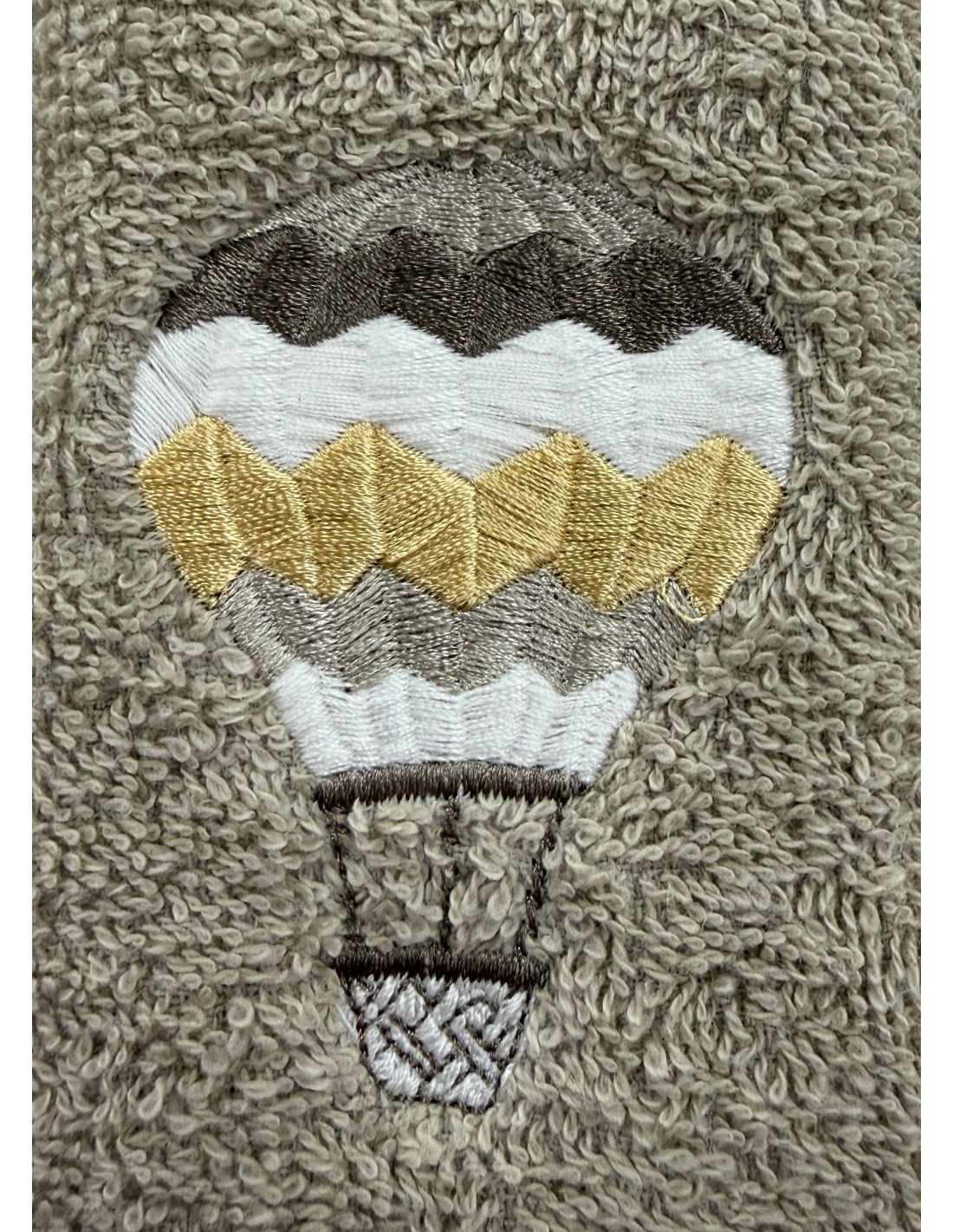Tris asciugamani Balloon Moka | 100% cotone Made in Italy | Shopincasa