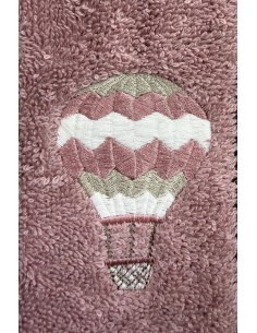 Tris asciugamani Balloon Old Rose | 100% cotone Made in Italy | Shopincasa 2