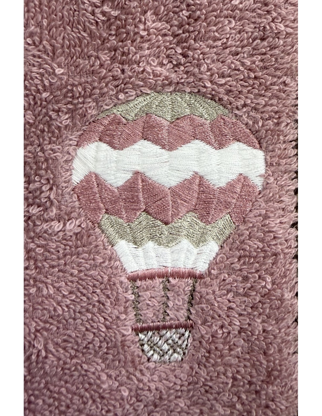 Tris asciugamani Balloon Old Rose | 100% cotone Made in Italy | Shopincasa