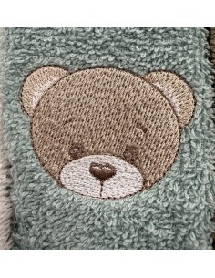 Tris asciugamani Teddy Agave | 100% cotone Made in Italy | Shopincasa