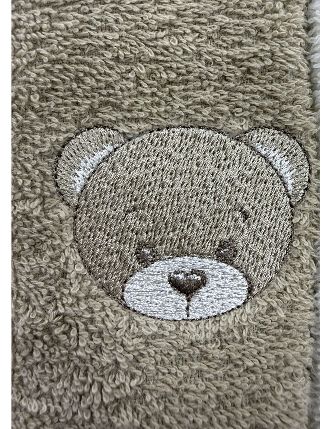 Tris asciugamani Teddy Moka | 100% cotone Made in Italy | Shopincasa